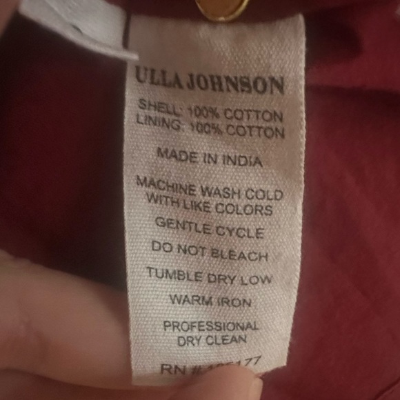 Ulla Johnson Marigold Dress Size 0 - Picture 8 of 9